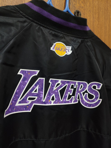 Campera Importada Chaqueta Nba Lakers (xl) Negro Xl