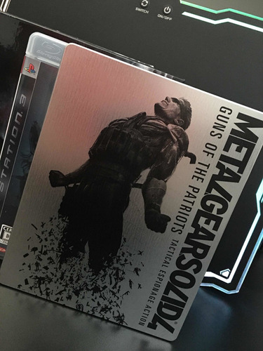 Metal Gear Solid 4 Ps3 Steelbook 