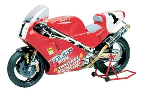 Escala De Motocicleta: Ducati 888 Superbike Racer