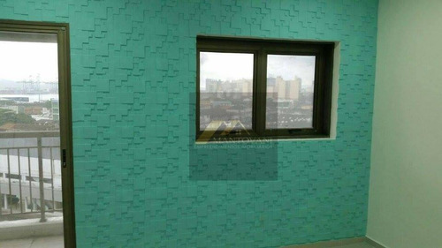 Imagem 9 de 16 de Sala À Venda, 43 M² Por R$ 290.000,00 - Valongo - Santos/sp - Sa0013