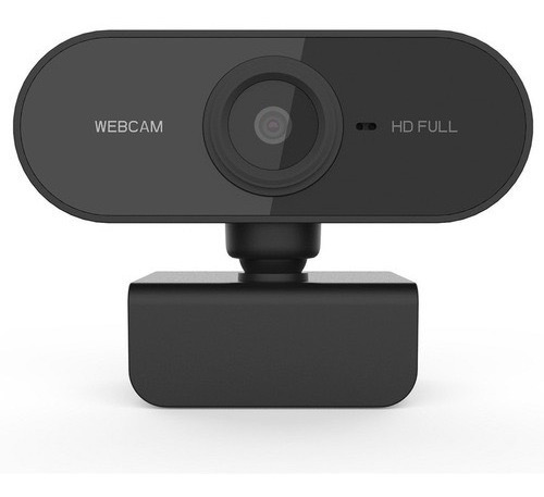 Camara Mini Webcam Usb Pc Mac 1080p Full Hd Negro