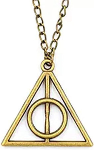 Collar De Harry Potter De Las Reliquias De La Muerte Con Asp