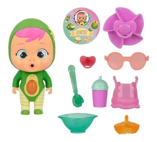 Imagen 5 de 9 de Muñeca Cry Babies Magic Tears Sorpresa Llorones Tutti Frutti