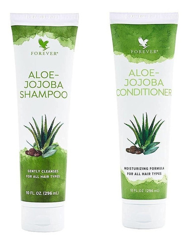 Aloe-jojoba Shampoo Y Acondicionador Anticaspa Sin Parabenos