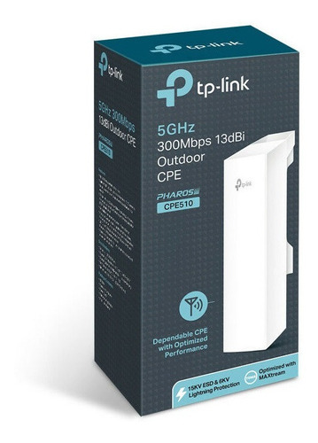 Access Point Tp-link Cpe510 500mw 5ghz 300mbps Poe 13dbi Cpe