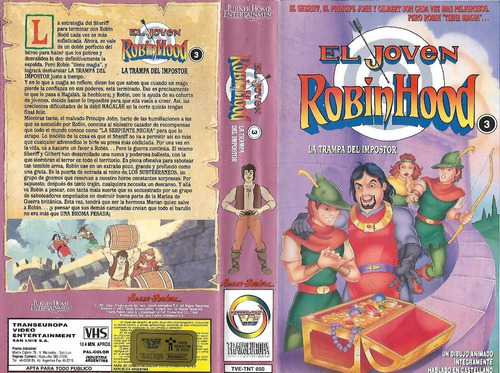 El Joven Robin Hood La Trampa Del Impostor Vhs En Castellano