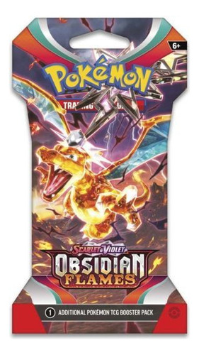 Pokémon Tcg: Obsidian Flames Sleeved Booster (inglés)