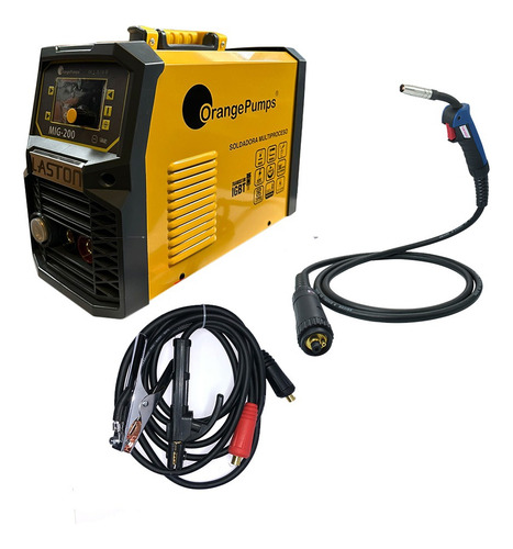 Soldadora Inversora Mig 200amp Multiprocesos Laston/2 Roll0s