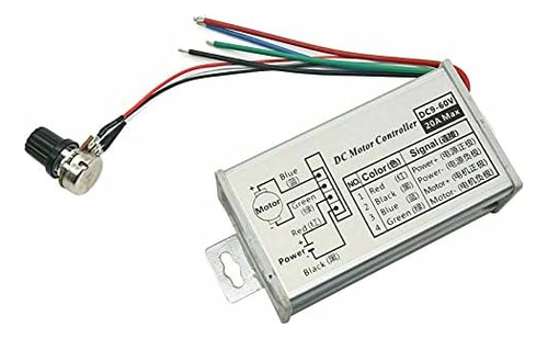 12v 24v Max 20a Pwm Dc Motor Control De Velocidad Variable C