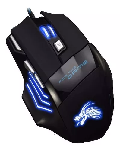 estropeado Puntero amanecer Gaming Mouse Gamer Led 7 Botones 5500 Dpi Para Gamer Y Juegos De Accion Y  Estrategia Alta Calidad Y Velocidad