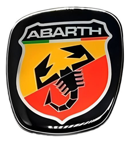 Emblema Logo Simbolo Abarth P/ Volante Punto 2008 Até 2014 