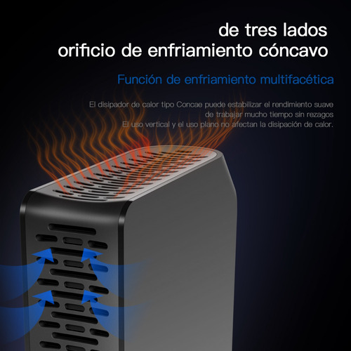 Disco Duro Externo Unionsine 3510 4 Tb Usb 3.2 Gen 2 Hdd Sto