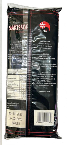 Macarrão Yakissoba Premium Pct-500g - Taichi