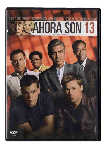 Ahora Son 13 George Clooney / Brad Pitt Película Dvd