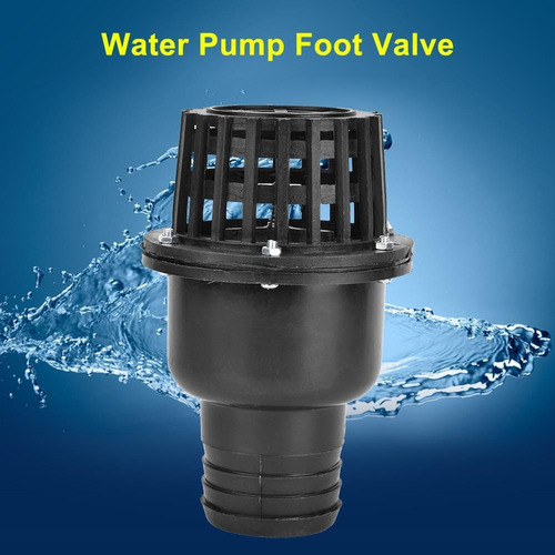Válvula De Pie De Bomba De Agua De Pvc Negro De Baja Presión