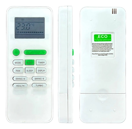 Control Remoto Para Benelux Gykq-52 Para A/c Minisplit