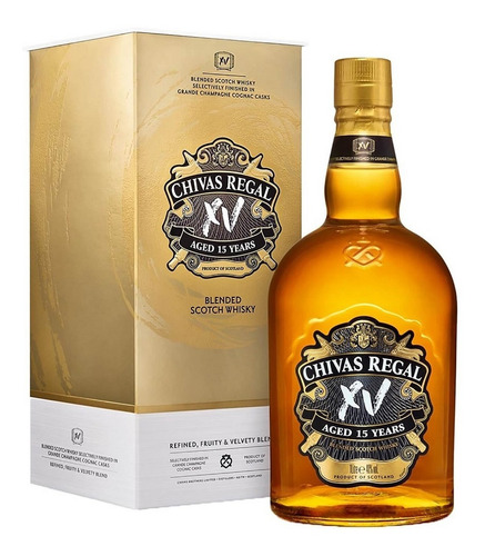 Whisky Escoces Chivas Regal Xv Años 750 Ml