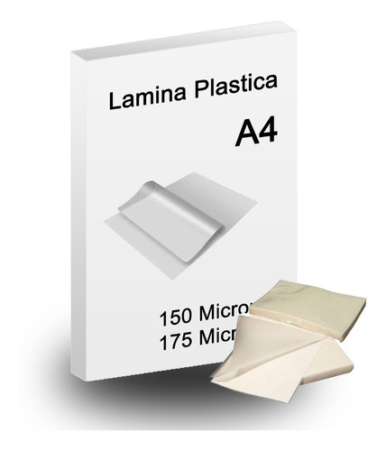 Micas Para Plastificar Documentos A4 175 Mic