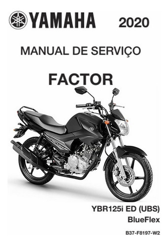 Manual De Serviço Yamaha Factor 125i Ed 2020