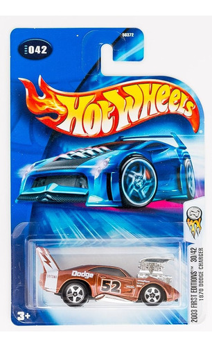 Hot Wheels Auto 2003 1970 Dodge Charger 1:64 Bunny Toys