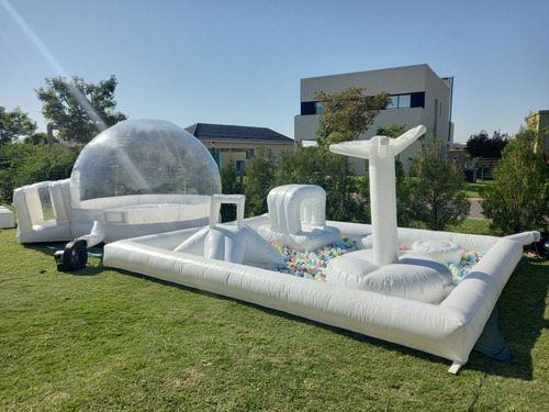 Alquiler Livings Mobiliario Niños Inflables Blancos Plaza
