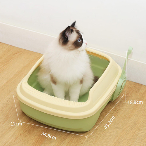 Bandeja De Arena Para Mascotas 49,4 Cm X 39,7 Cm X 20,7 Cm