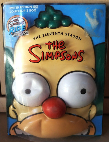 The Simpsons Season 11 Limited Collectors Edition Dvd Rg1 