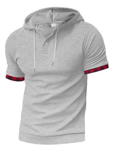 Camiseta Deportiva De Manga Corta Y Sudadera Con Capucha Tip