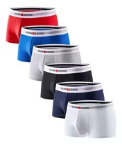 Comprar Bóxer Briefs Hombre Trusas Algodón 6 Piezas Arjen Kroos