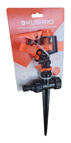 Aspersor Impulso Riego Regador Abs Super Resistente Estaca