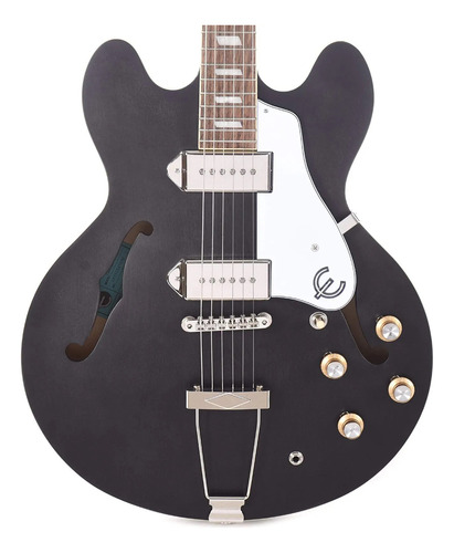 Guitarra Semi-acústica EpiPhone Casino Worn Ebony