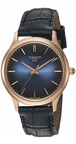 Reloj De Pulsera - Tissot Womens Excellence Steel And 18k Go