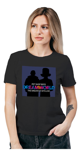 Polera Mujer Pet Shop Boys Dreamworld Algodon Organico Wiwi