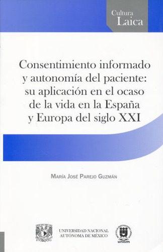 Libro Consentimiento Informado Y Autonomia Del Paciente. Lku