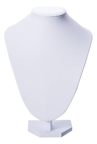 Exhibidor De Collares Blanco De 30 Cm Cuellos Para Collares