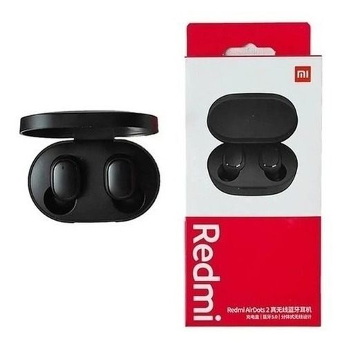 Audífonos in-ear gamer inalámbricos Xiaomi Redmi AirDots 2 TWSEJ061LS negro