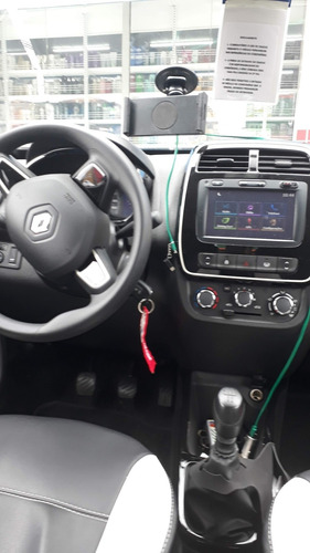 Renault Kwid Intense 2018/2018 Laranja + Couro
