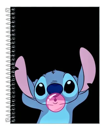 Caderno de desenho lilo e stitch