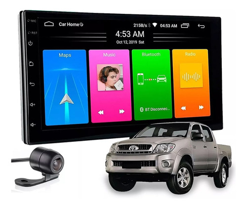 Central Multimidia Hilux 2005 A 10 2011 Android Gps Bt Wifi