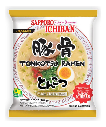 Sapporo Ichiban Tonkotsu Ramen 104g