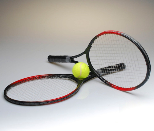 Imagen 5 de 5 de Raquetas De Tenis Regalo Juego Deporte Niños