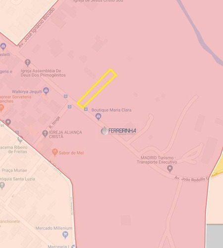 Imagem 4 de 4 de Área À Venda, 10143 M² Por R$ 4.057.200,00 - Putim - São José Dos Campos/sp - Ar0007