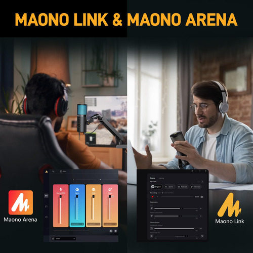 Maono Micrófono Usb Condensador Para Pc Mac Mmg