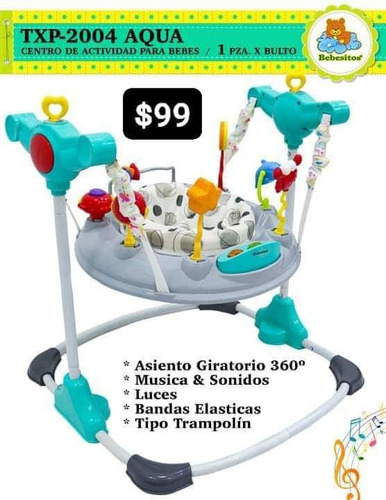Imagen 1 de 1 de Saltarin Para Bebe