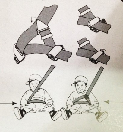Adaptador Cinturon De Seguridad Para Niños Chicos 3-12 Años