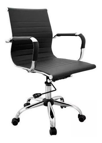 Sillon Aluminium Bajo Silla Ejecutivo Gerencial Baires4