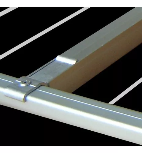 Parrilla Estructura Aluminio Tender Tendedero Colgante Techo Con Cable De  Acero Forrado Marca Abaco
