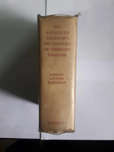 The Advanced Learners Dictionary Of Current English (Usado)