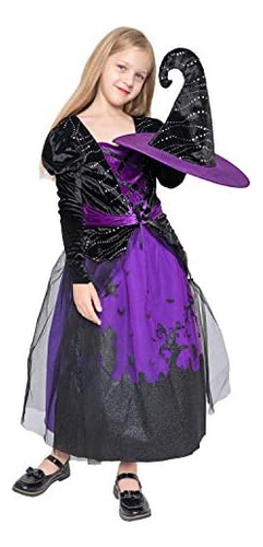 Wesprex Set De Bruja Caldero Para Niñas Con