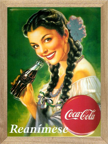 Coca Cola , Cuadro, Poster, Publicidad            L544